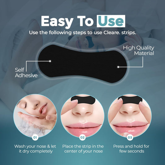 Physical Expansion Nasal Breathing Strips