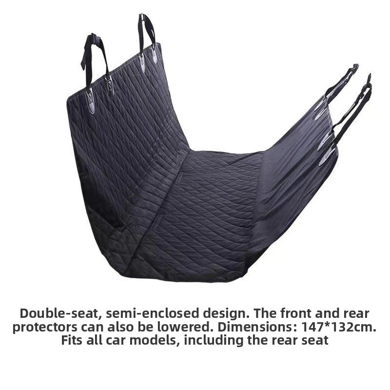 Waterproof Thickened Detachable Car Pet Mat Back Seat Cushion
