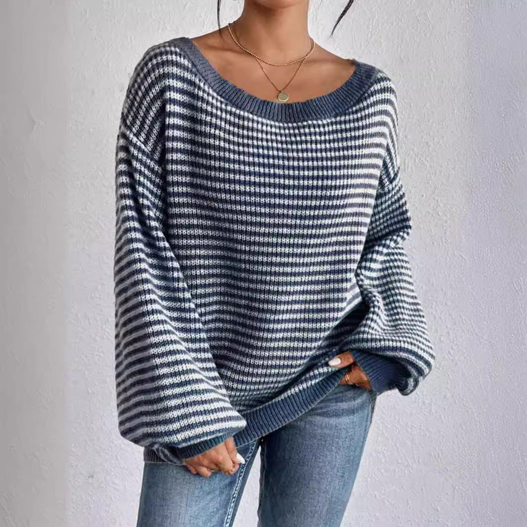 Women's Off Shoulder Knit Sweater