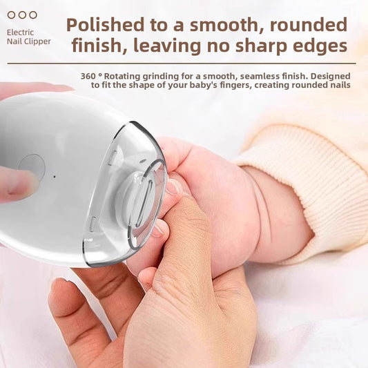 Electric Nail Clipper with LED Light
