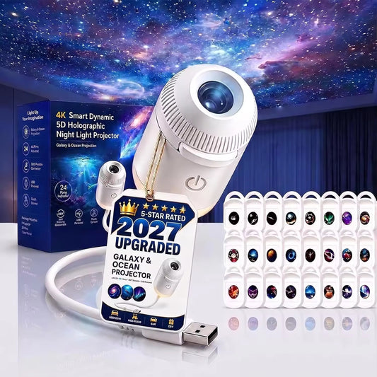 USB Star Projection Night Light