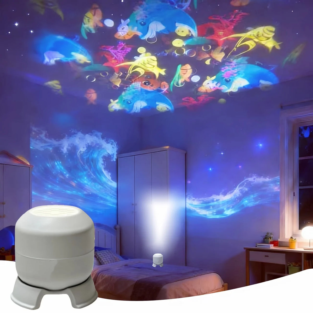360° Rotating Projection Night Light