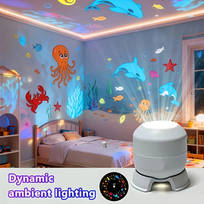360° Rotating Projection Night Light