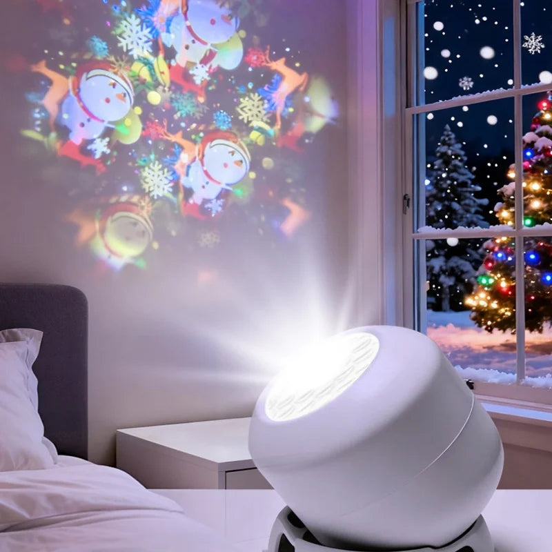 360° Rotating Projection Night Light