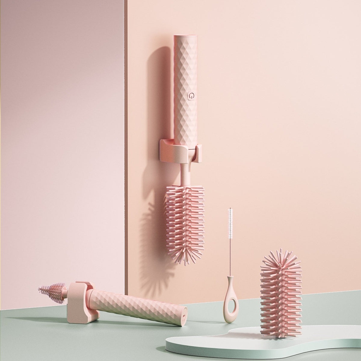 Electric Baby Bottle Cleaning Brush Set
