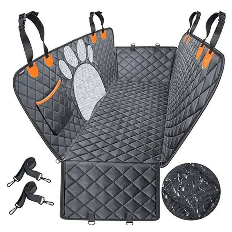 Waterproof Thickened Detachable Car Pet Mat Back Seat Cushion