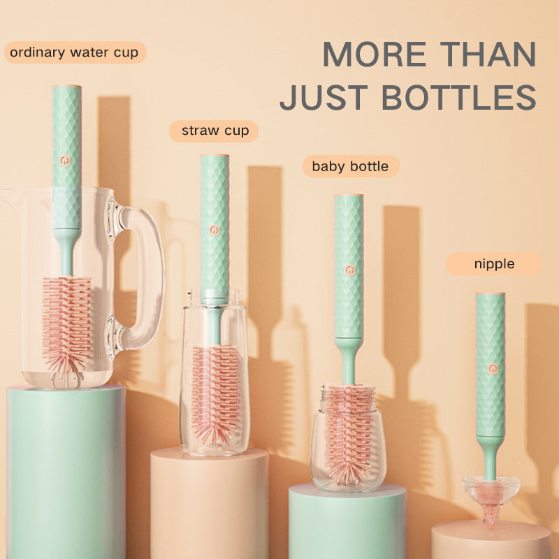 Electric Baby Bottle Cleaning Brush Set