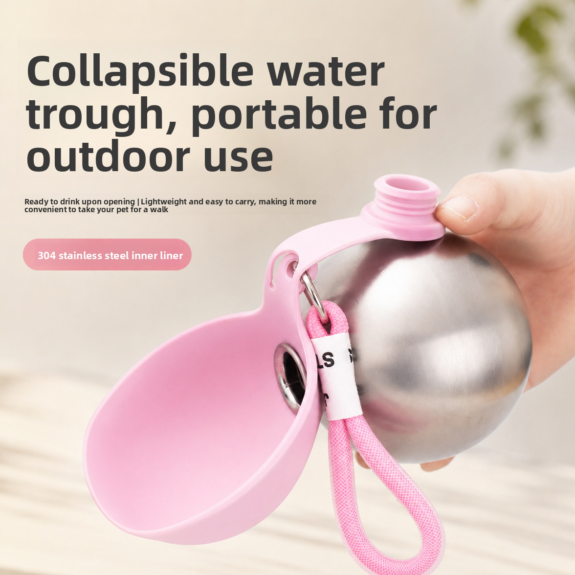 Portable Pet Water Bottle
